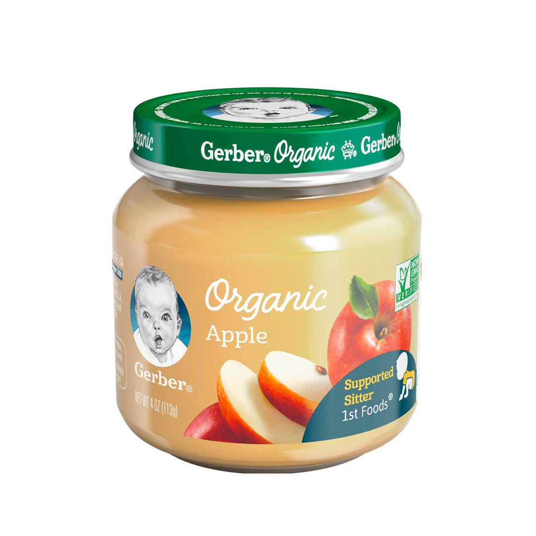 Organic jar hot sale baby food