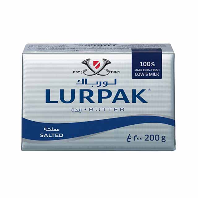 Lurpak Butter Block Salted 200 g