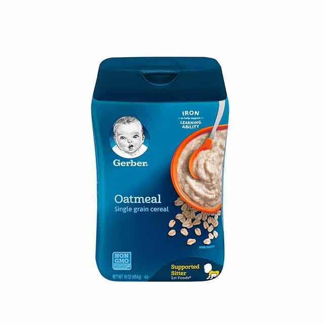 Gerber Oatmeal Single Grain Cereal 454 g