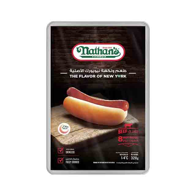 Nathans Famous Beef Sausages