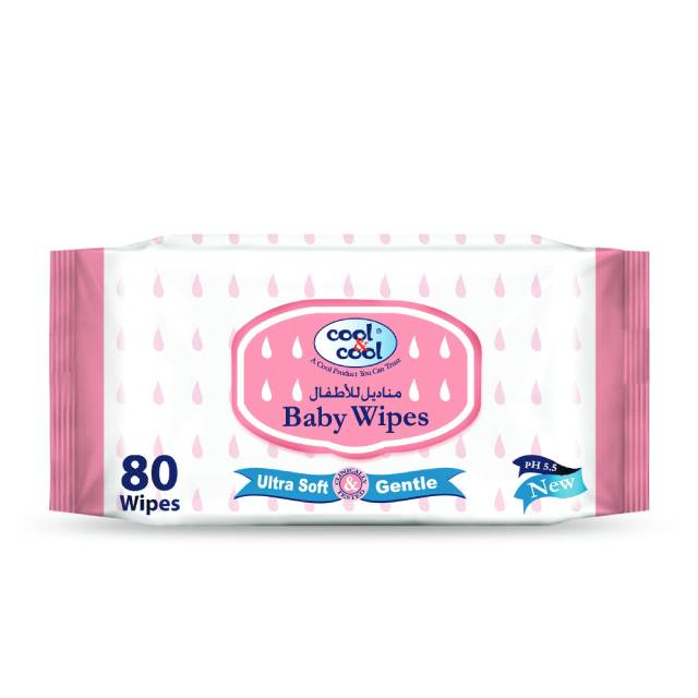 Cool & Cool Baby Wipes