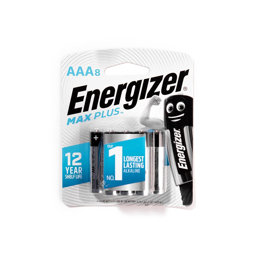 Energizer Max Plus AAA Battery 8pcs