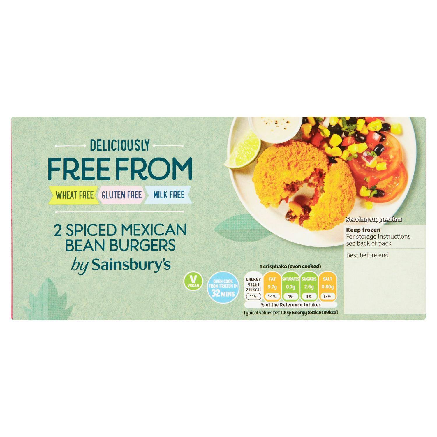 Sainsbury's Vegan Burgers
