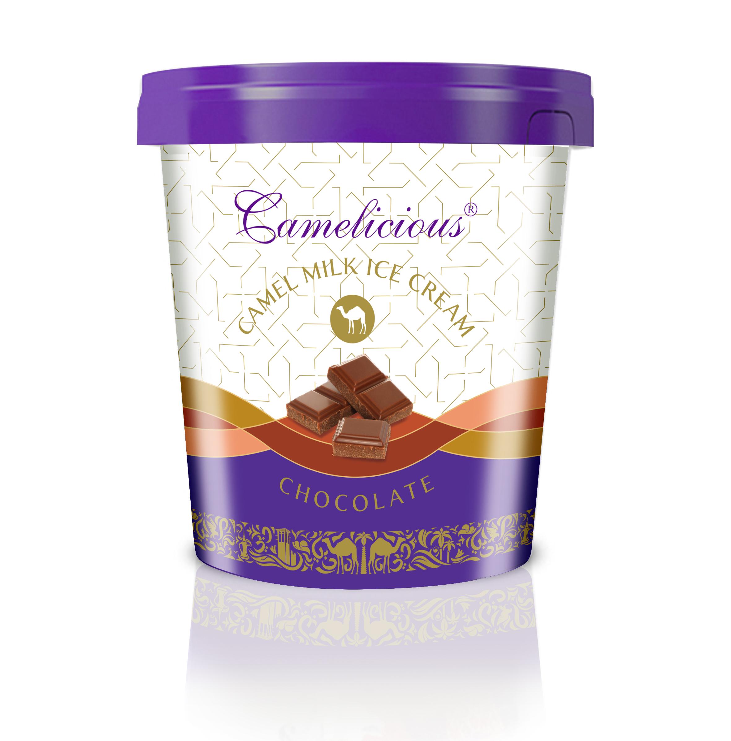Camelicious Chocolate Camel Milk Ice Cream 125 ml