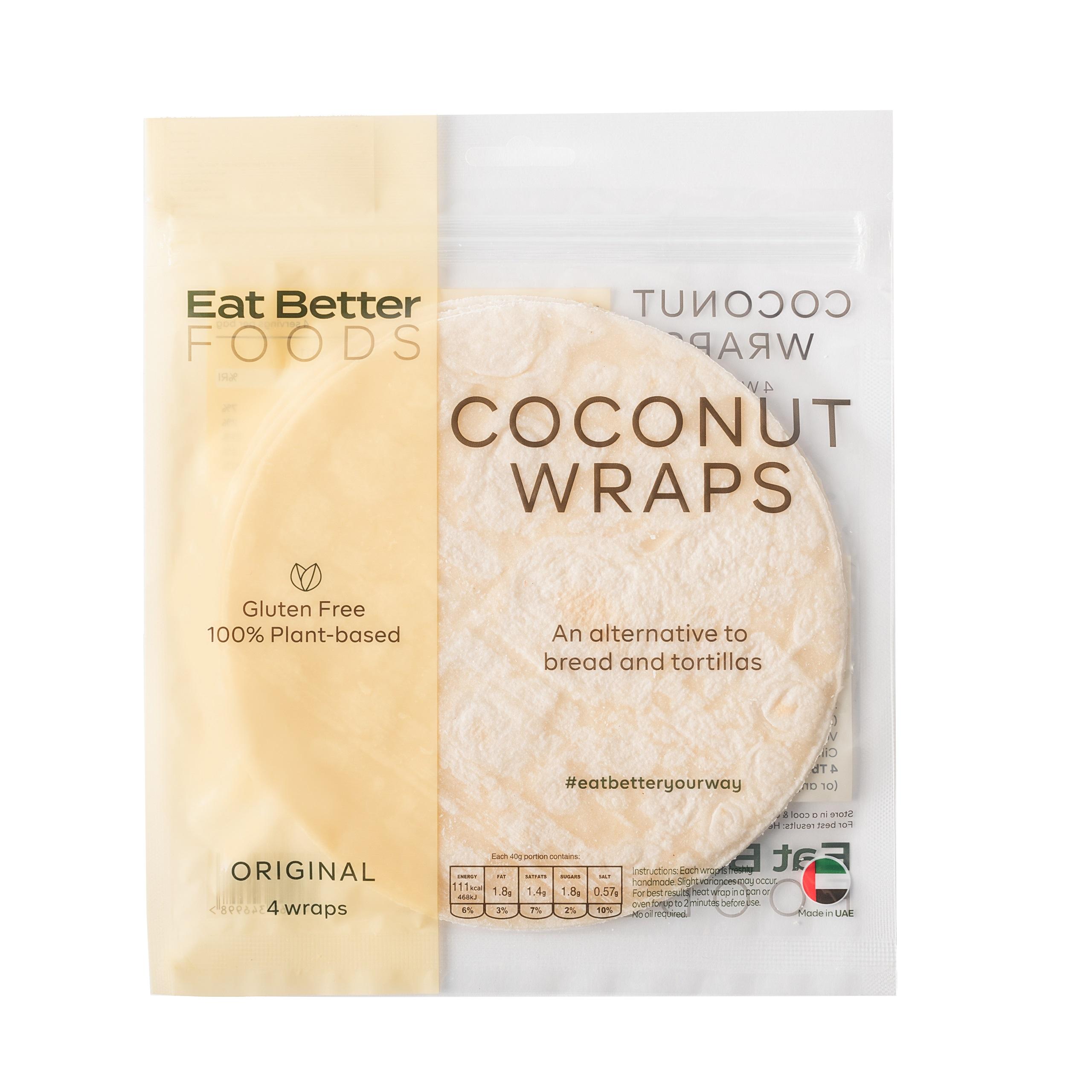 Eat Better Foods Coconut Wraps
