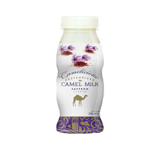 Camelicious Saffron Flavour Camel Milk 250 ml