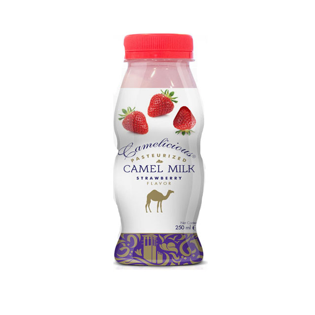 Camelicious Strawberry Flavour Camel Milk 250 ml