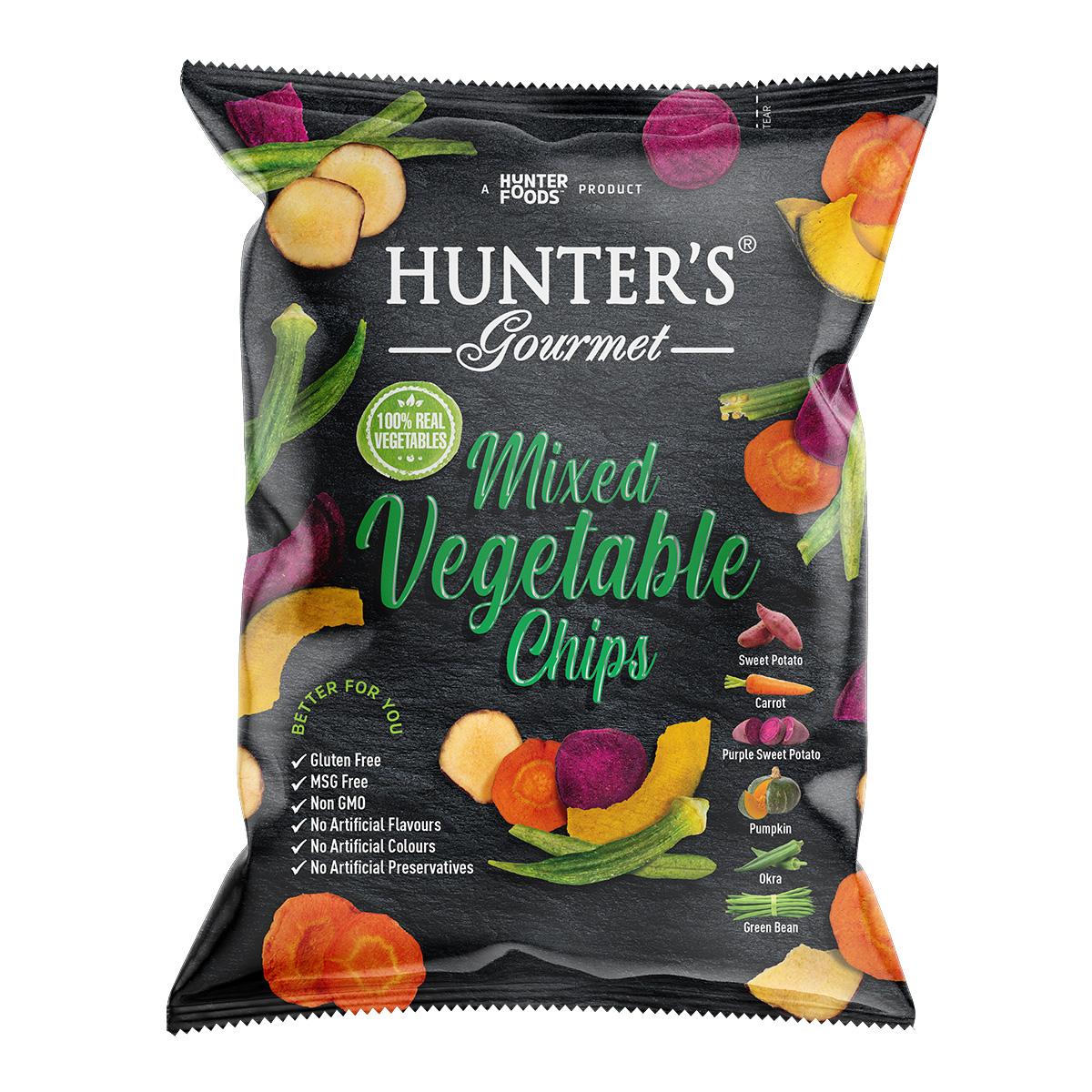 Hunter's Gourmet Mixed Vegetable Chips 75 g